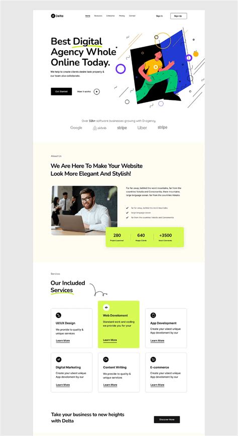 Web Design Agency Website 的图像结果