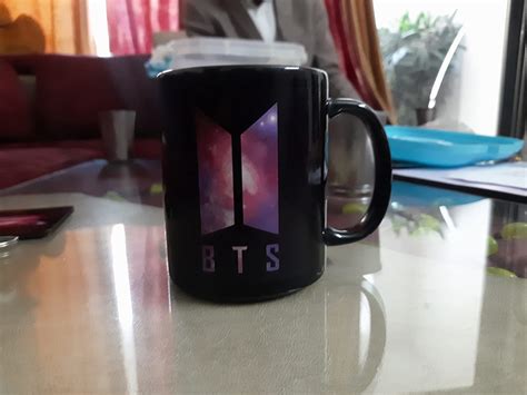 Buy CHHAAP BTS Logo Mug, Coaster, and Keychain Signature Army Combo ...
