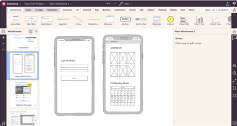 Top 5 Website Wireframes Built With Material Design 1024x1536