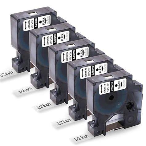 Freshworld Compatible Labeling Tape Replacement for Dymo Label Tape ...