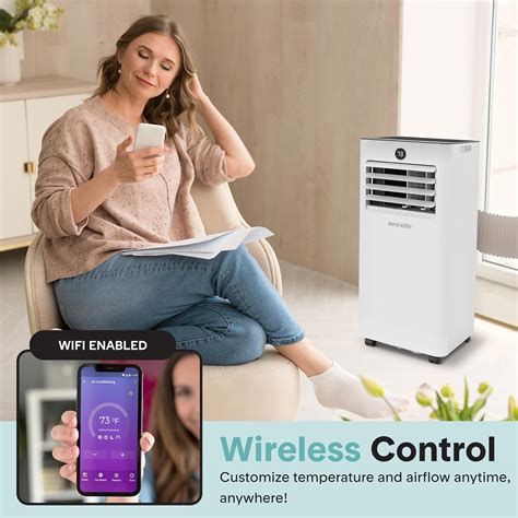 SereneLife SLPAC83W Portable Air Conditioner-8000 India | Ubuy
