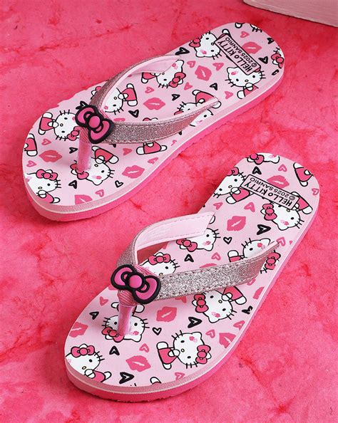 Hello Kitty Printed Flip-Flop For Kids Girls – Kidsville