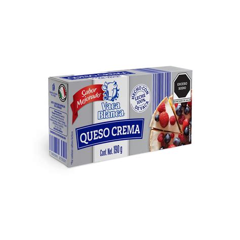 Queso crema mejorado Vaca Blanca | Tiendas 3b