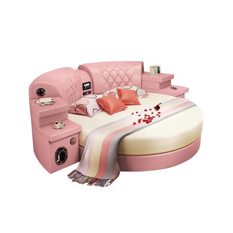 Smart Teen Bed | Orbit 360° Round Pod with Massage, Speakers & Storage ...