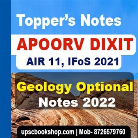 TOPPER Notes. (APOORV DIXIT AIR 11, IFoS 2021) Geology Handwritten ...