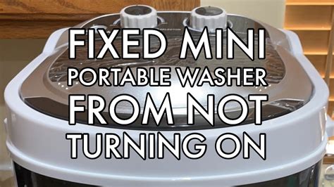 How to Fix a Portable Washing Machine 的图像结果