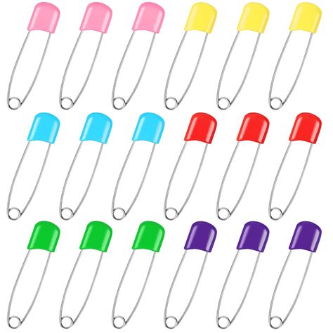 Buy 100 Pcs Diaper Pins, 2.2in Diaper Pins for Cloth Diapers Heavy Duty ...