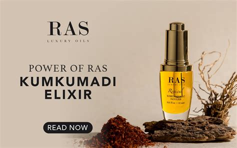 POWER OF RAS KUMKUMADI ELIXIR – RAS Luxury Skincare