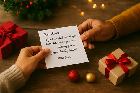 Link Between Handwritten Notes and Stronger Festive Relationships ...