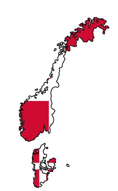 Greater Denmark flag map by GeneralHelghast on DeviantArt