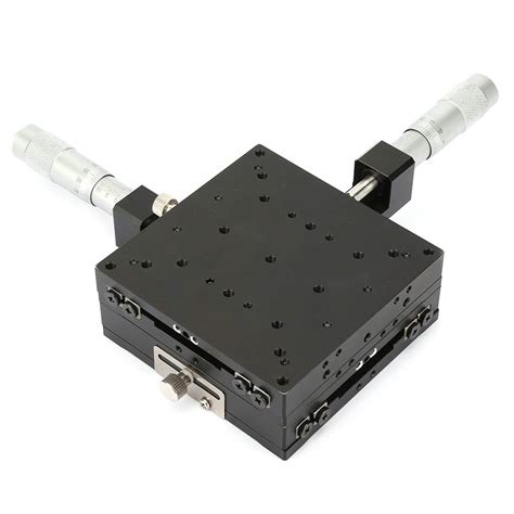 Buy Manual SEMY100-AC Linear Stage,100 * 100 * 40mm Manual XY Sliding ...