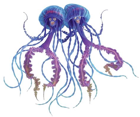 Shark Tale Characters Jellyfish transparent PNG - StickPNG