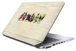 GADGETS WRAP Printed Vinyl Top Only Skin Sticker Decal for HP Elitebook ...