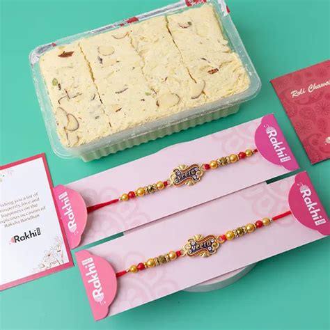 Send Veera Rakhi Set Online | Rakhibazaar.com