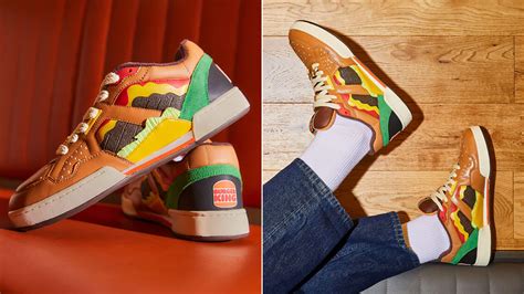 Burger King et Fila dévoilent des baskets à l'apparence de burger ...