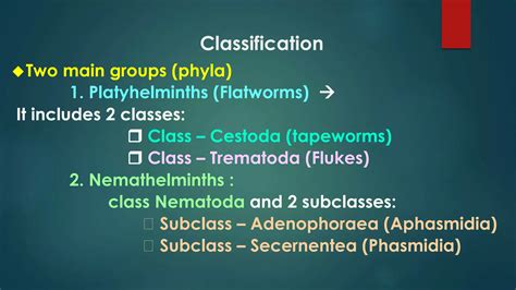 Introduction of helminthology | PPTX