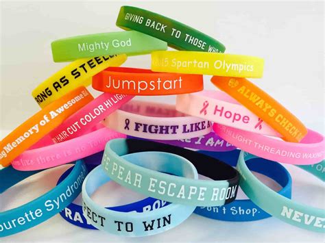 Buy Custom Silicone Wristbands | Silicone Wristbands Supplier