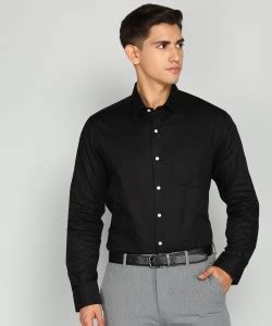 ARROW Men Solid Formal Beige Shirt - Buy ARROW Men Solid Formal Beige ...