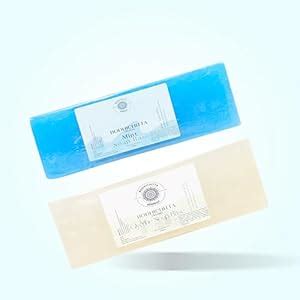 Buy Bodhichitta Ultra Clear Transparent Glycerin Soap Base & Mint Soft ...