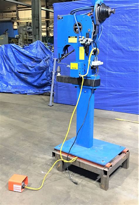 2014 Orbitform Milford Pneumatic Floor Rivet Machine | 1/8"- 3/16", Mdl ...