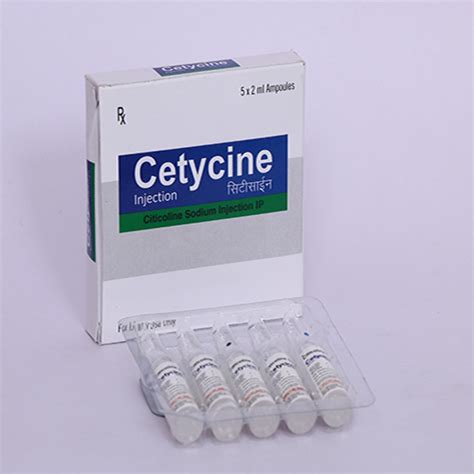 CETYCINE - Citicoline Sodium Injection IP - Biomax Biotechnics Pvt. Ltd