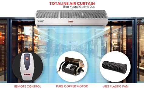 Totaline 2031957 Air Curtain (Air door), 36" coverage (3 feet), Air ...