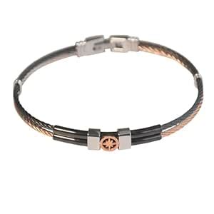 Buy Upakarna Bold Link Men Kada for Men – Openable Stainless Steel ...