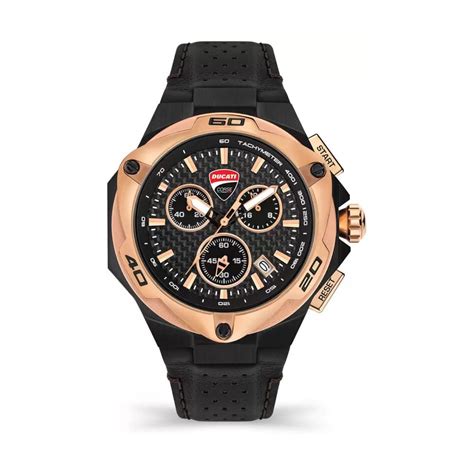 Ducati Corse Motore Chronograph Black Dial Watch for Men - DTWGC2019010 ...