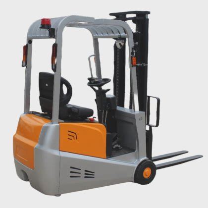 1T 3 wheel full electric forklift Seated Type use for farm warehouse ...