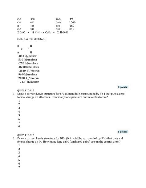Sf5 Lewis Structure