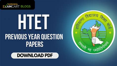 HTET Previous Year Question Papers, Download PDF