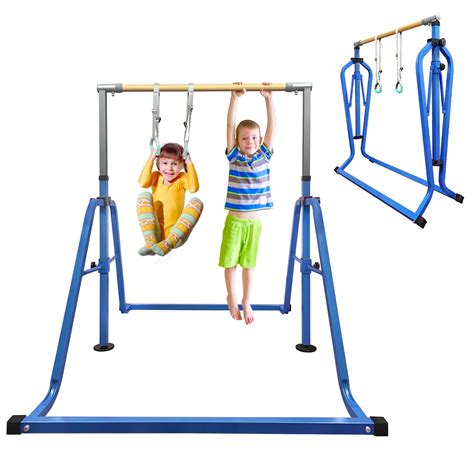 Glant Gymnastics Bar For Kids With Rings Set 7 Heights | Desertcart INDIA