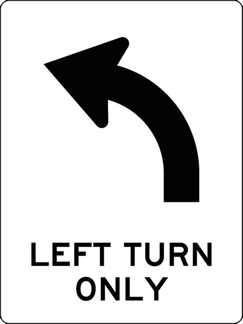Turn Left Sign 的图像结果