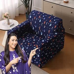 HOKIPO 'Modern Grace' Fully Covered Stretchable Sofa Cover 1 Seater ...