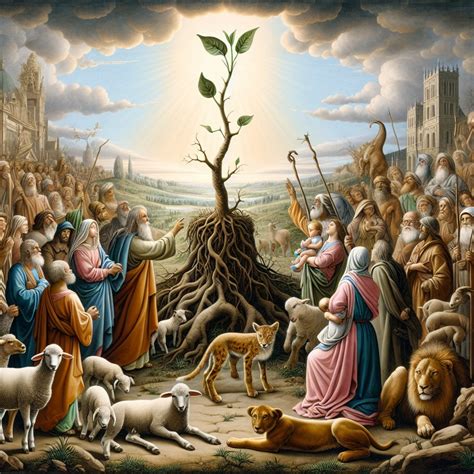 What does Isaiah 11:1 mean? | Bible Art