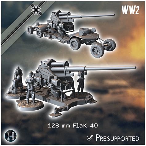 German Ww2 Guns And Howitzers Pack No. 1 - Germany Eastern Western ...