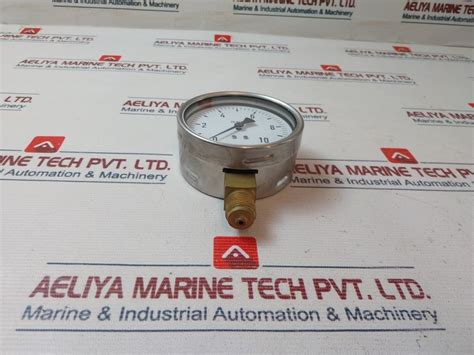 Wika 0-10 Bar Manometer En 837-1 – Aeliya Marine Tech
