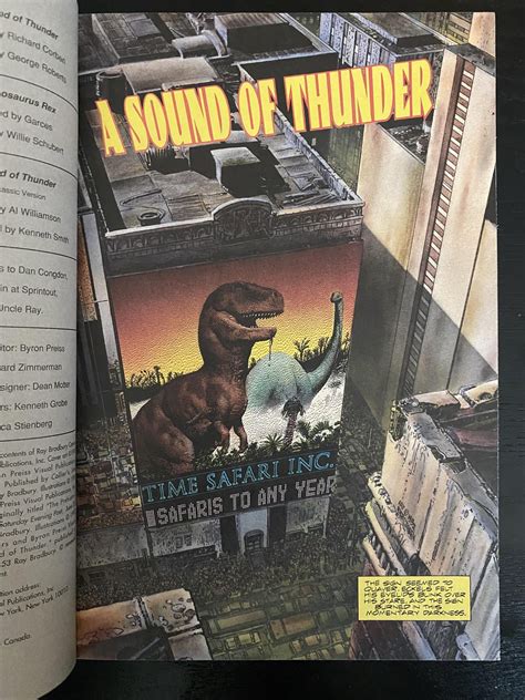 Richard Corben’s adaptation of A Sound of Thunder : r/comicbookcollecting