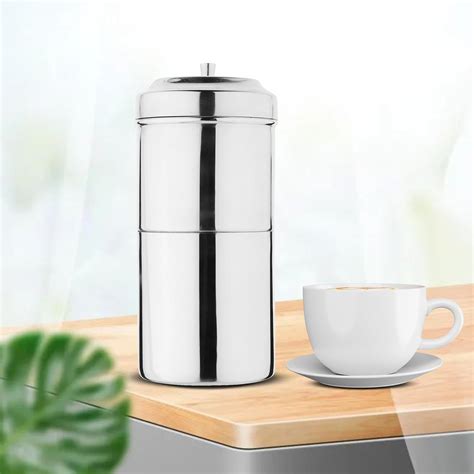 Buy DOKCHAN Stainless Steel South Indian Filter Coffee Maker, Tea Pot ...