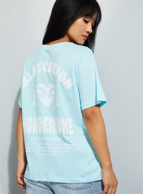 Buy URB_N Women Printed Relaxed Fit T-shirt Online at just Rs. 249.0 ...