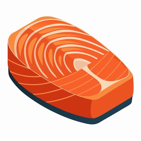 Salmon food illustration | Premium AI-generated vector