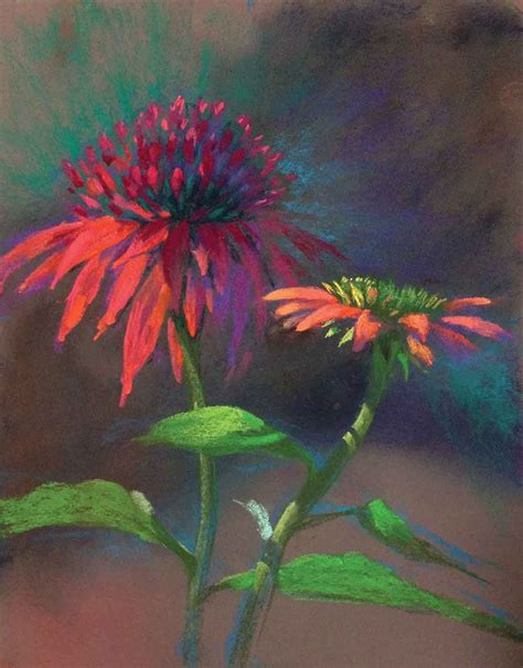 5 Pastel Color Palettes for 5 Floral Favorites | Flower art painting, Oil pastel paintings, Oil ...