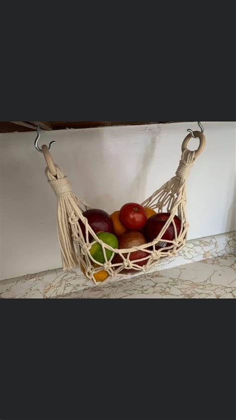 Image result for Macrame Tier Fruit Basket Tutorial