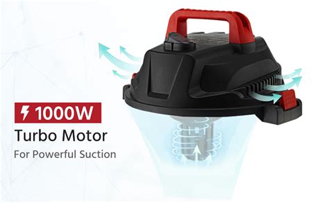 Lifelong Aspire 1000-Watt, 10-Litre Wet & Dry Vacuum Cleaner, Blower ...