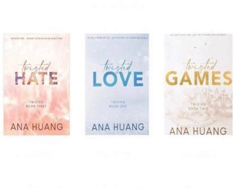 Anu Huang Twisted Combo 3 books Twisted Love, Twisted Games, Twisted h ...