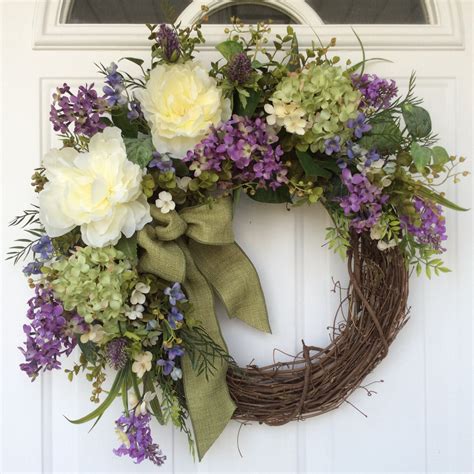 How To Make A Door Wreath For Spring at Woodrow Lu blog