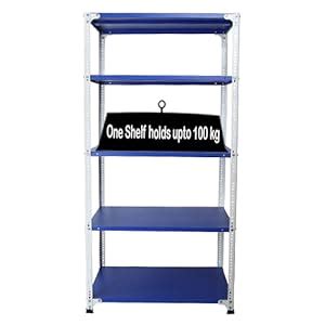 Mil-Nil Prime CRC Sheet 5 Shelf Multiuse Space Saving Rack, 72 x 36 x ...