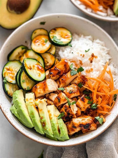 Hot Honey Chicken Bowls