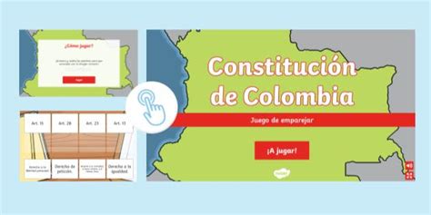 Interactivo: La Constitución Política de Colombia- Twinkl