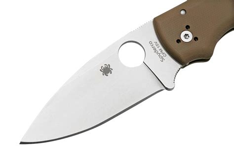 Spyderco Shaman Sprint Run C229GBN15V Brown G10, CPM-15V, pocket knife ...